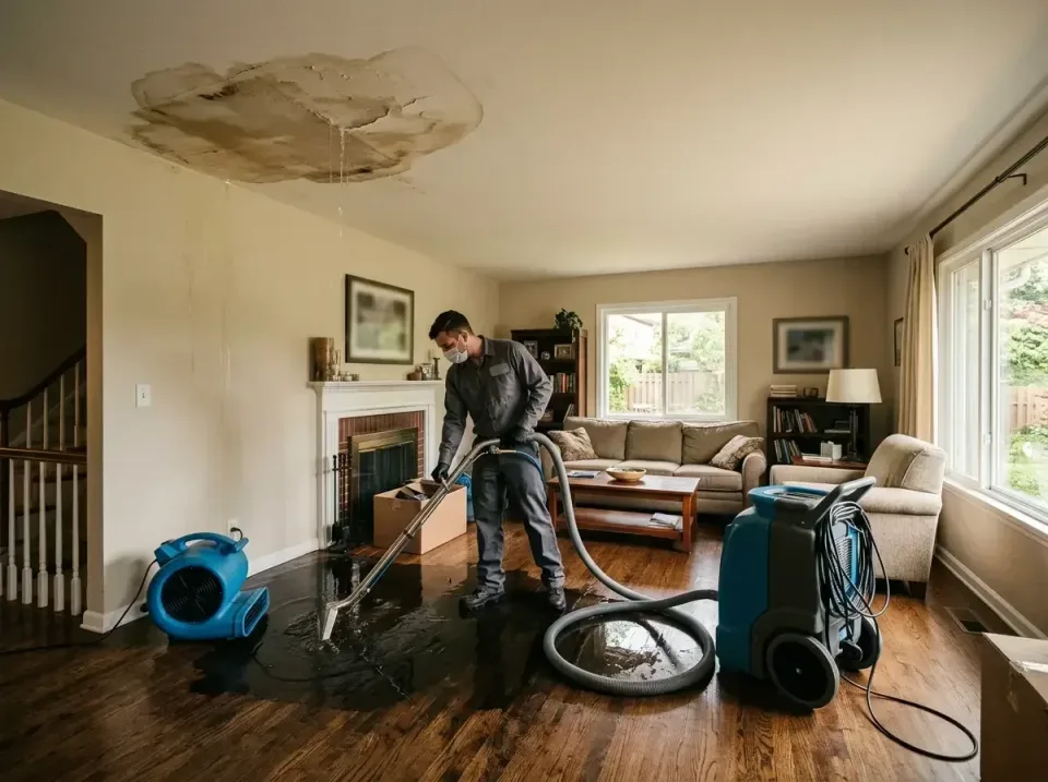 attic-pipe-burst-ceiling-drip-008 — frequently asked questions, Water Damage Restoration & Carpet Care in Kingston, NY